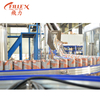 Línea de producción de llenado de refrescos de estaño de aluminio 5000bp